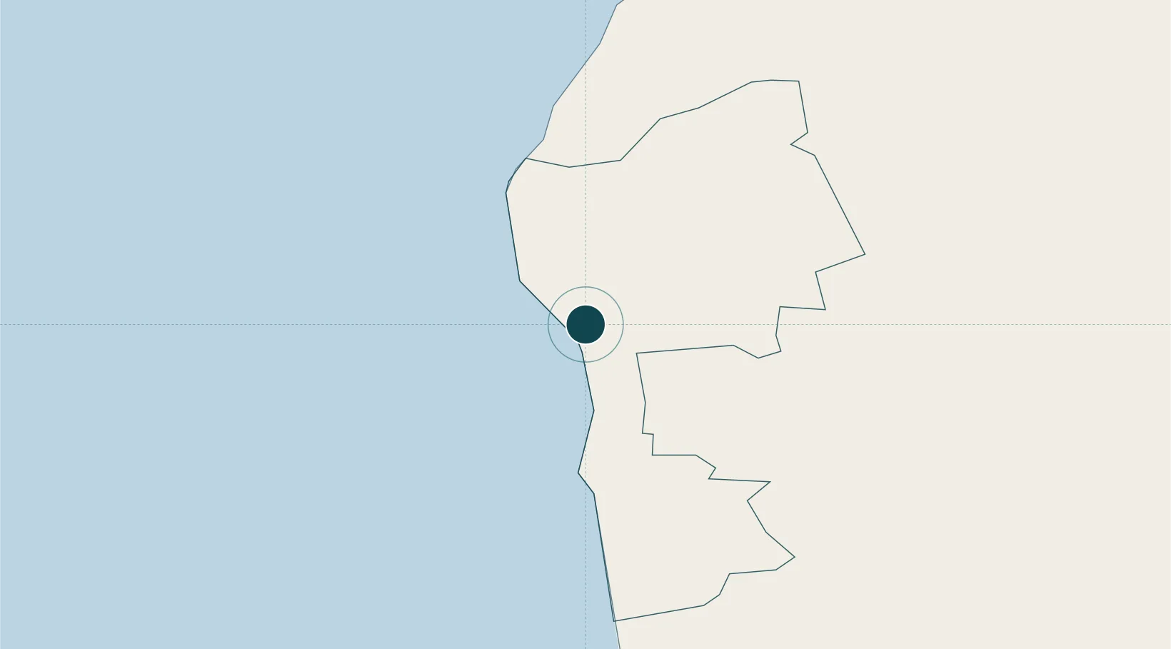 Location of LVSAL