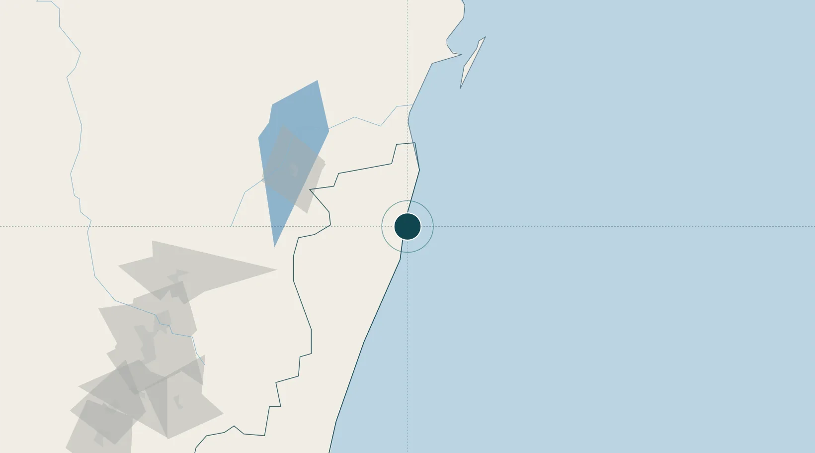 Location of MGTOA
