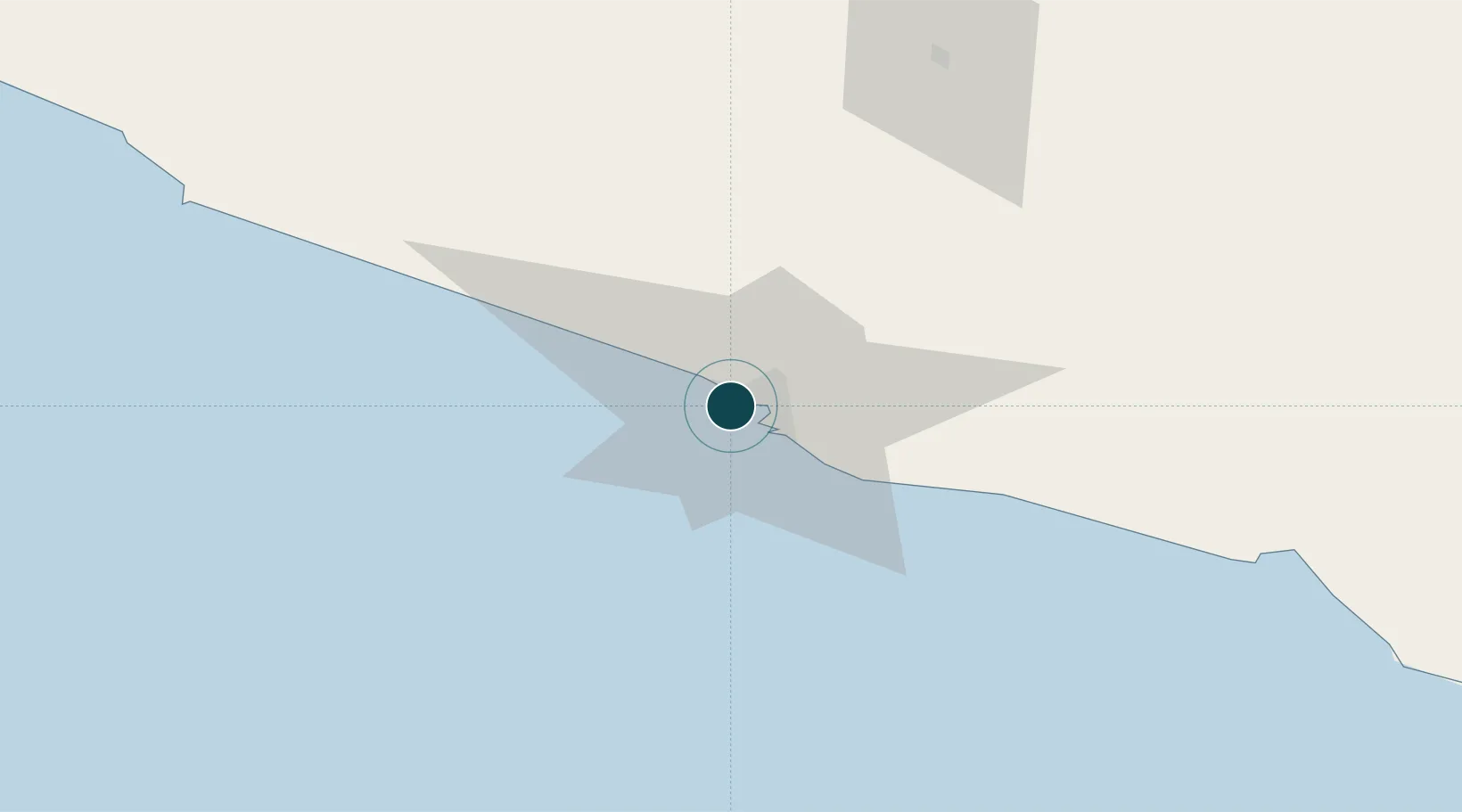 Location of MXACA