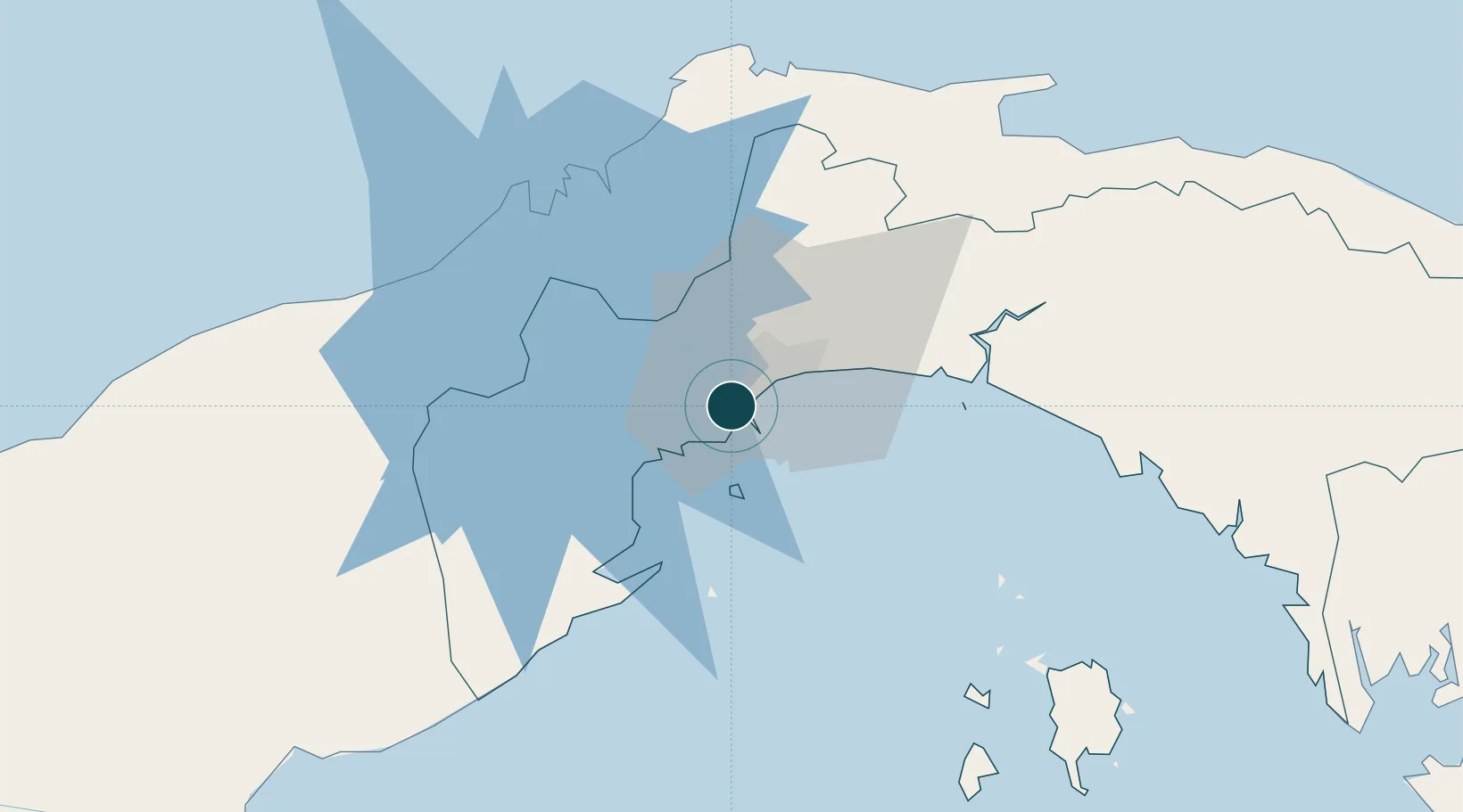 Location of PABLB