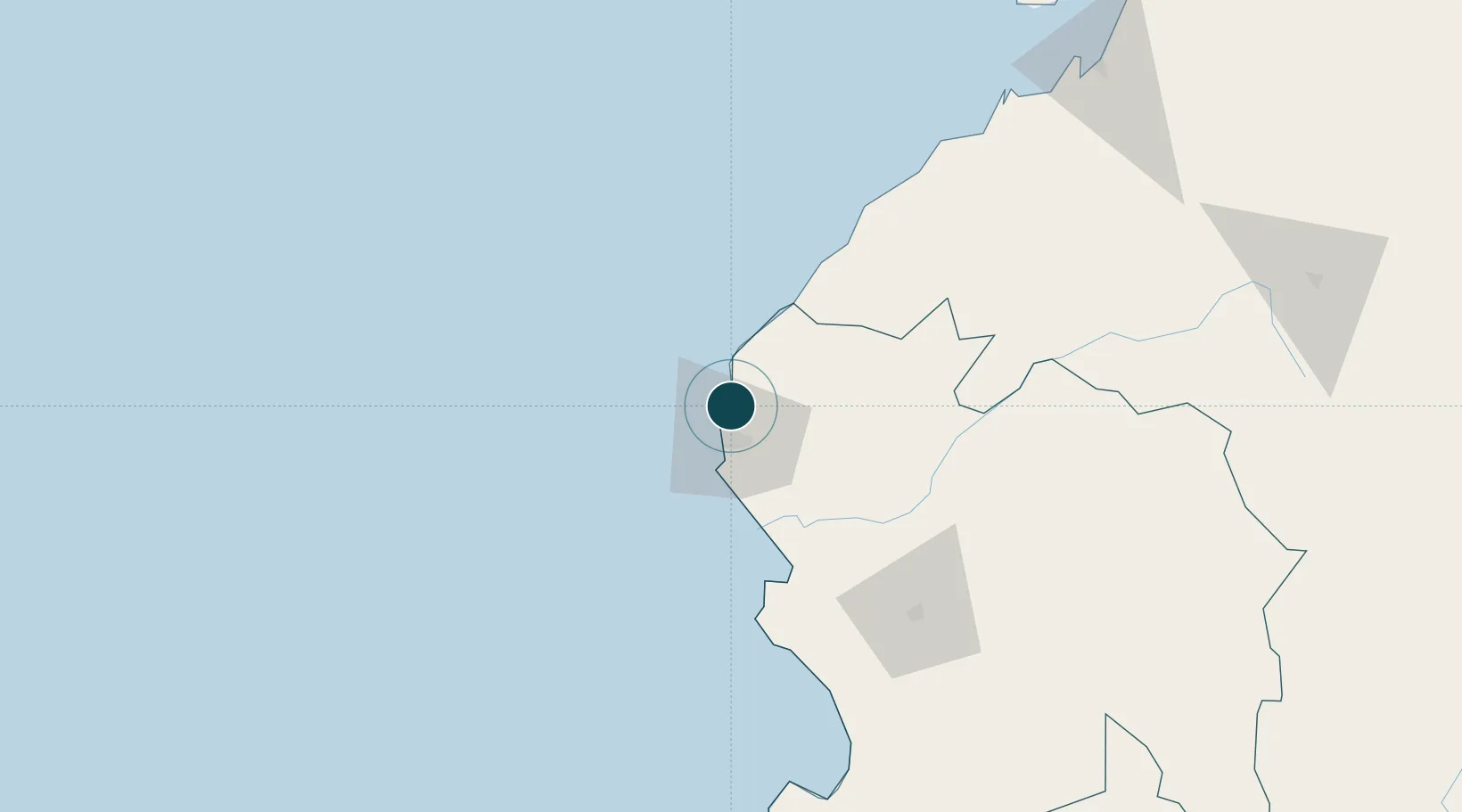 Location of PELOB