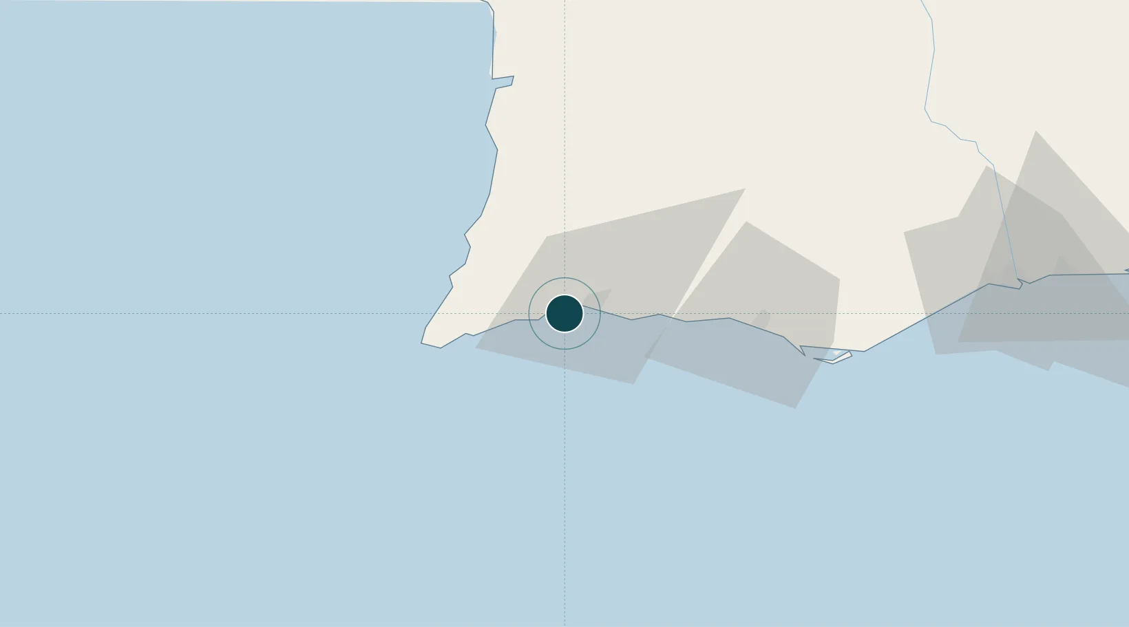 Location of PTLOS