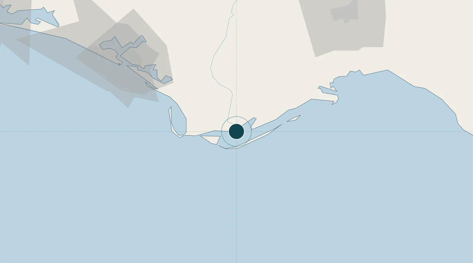 Location of USAAF