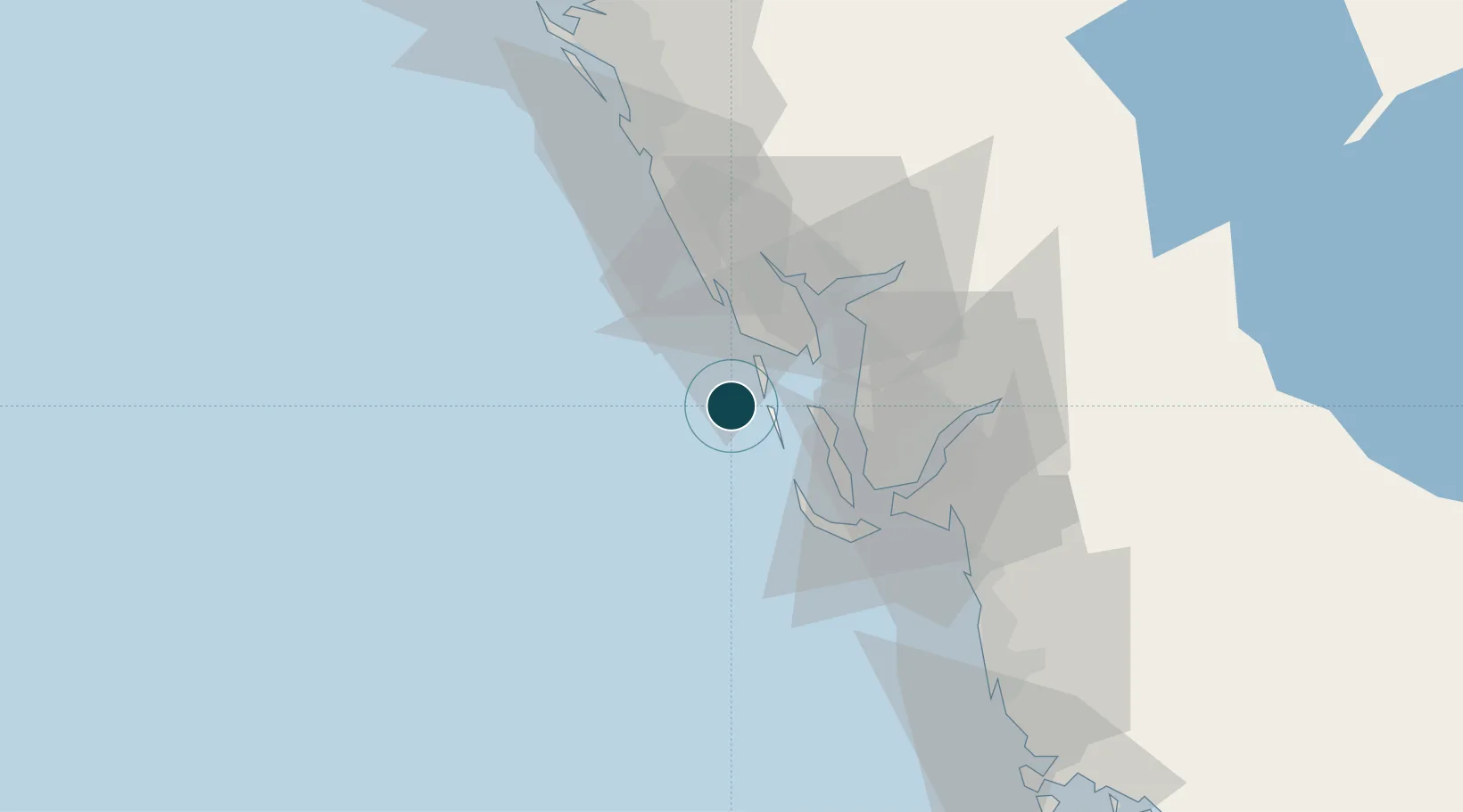 Location of USBCG