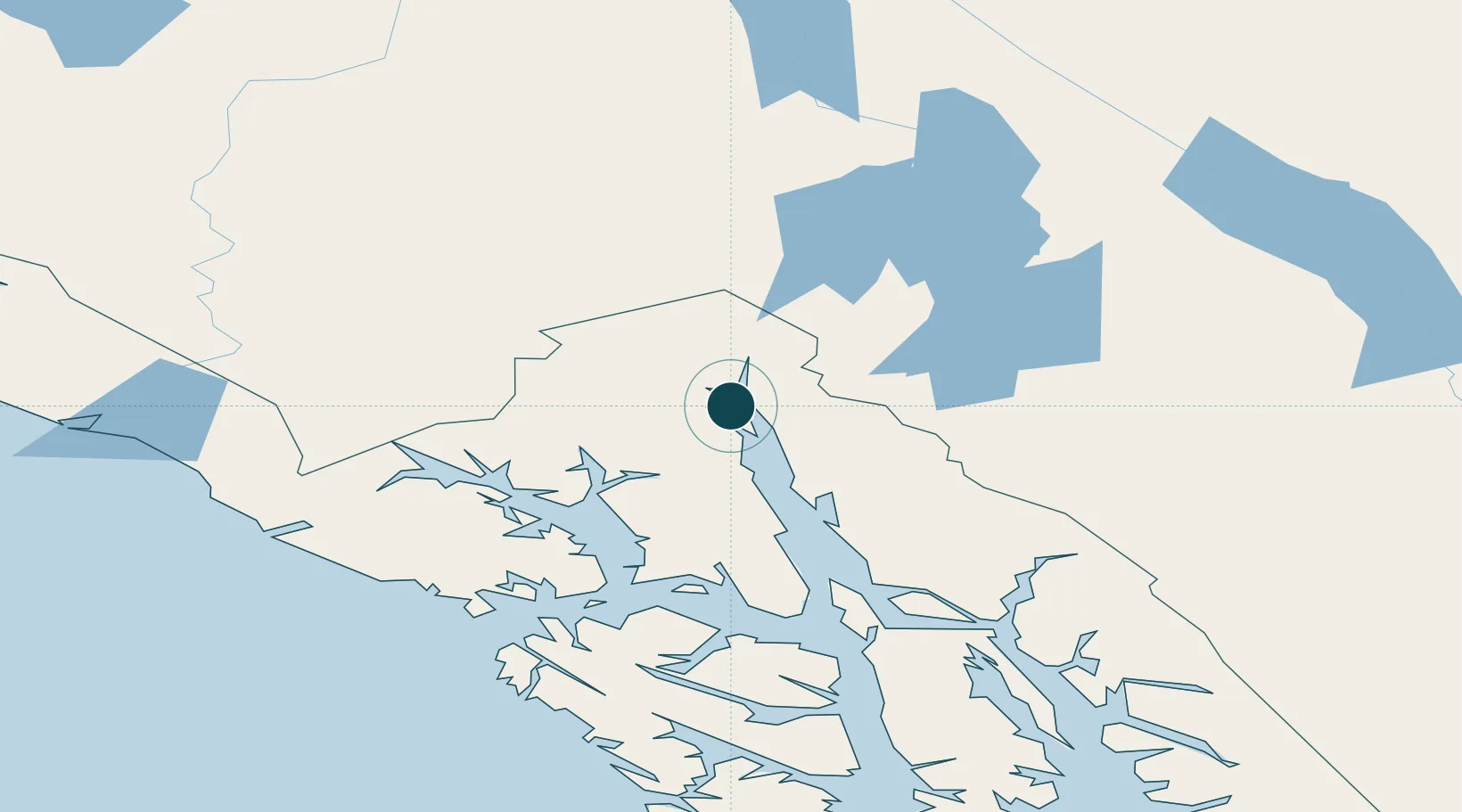Location of USHNS