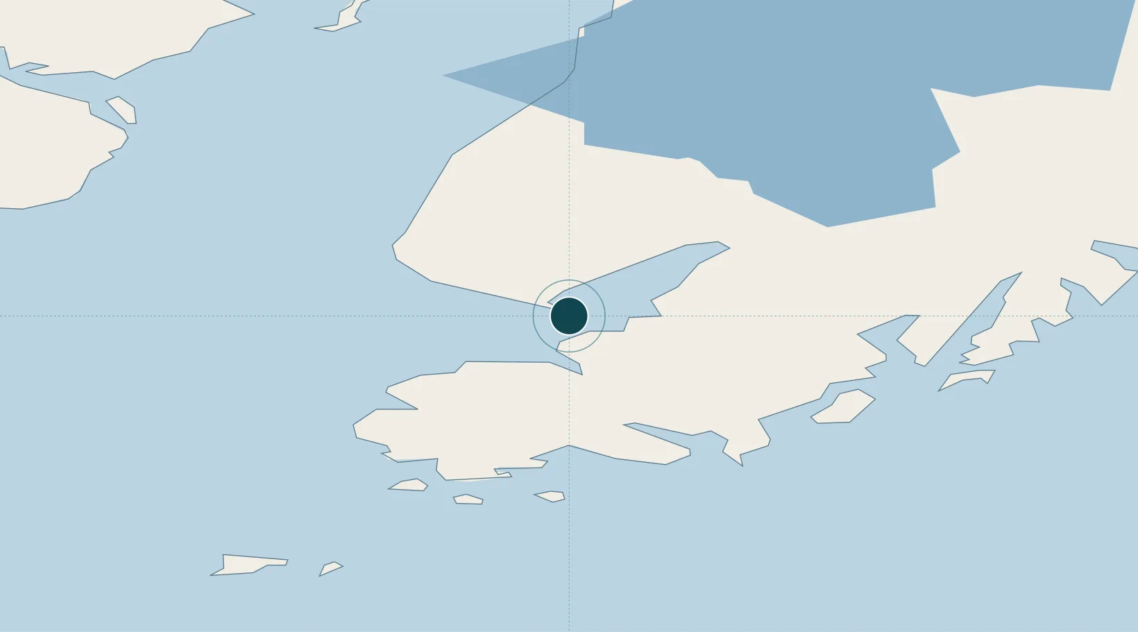 Location of USHOM