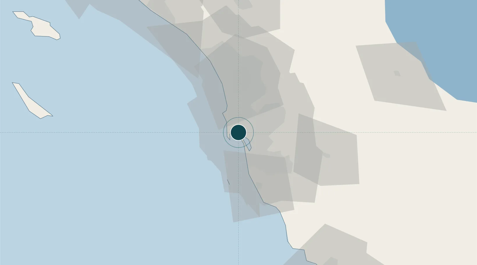 Location of USSAN