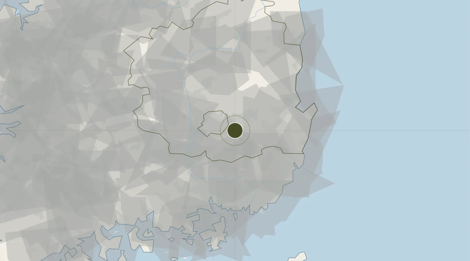 Location of KOR57