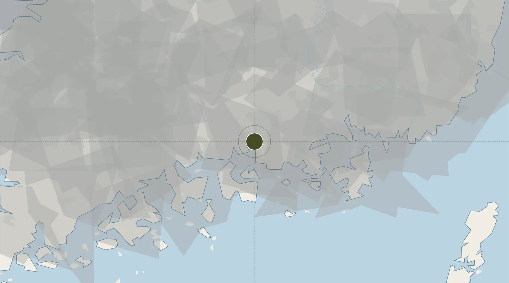 Location of KOR90