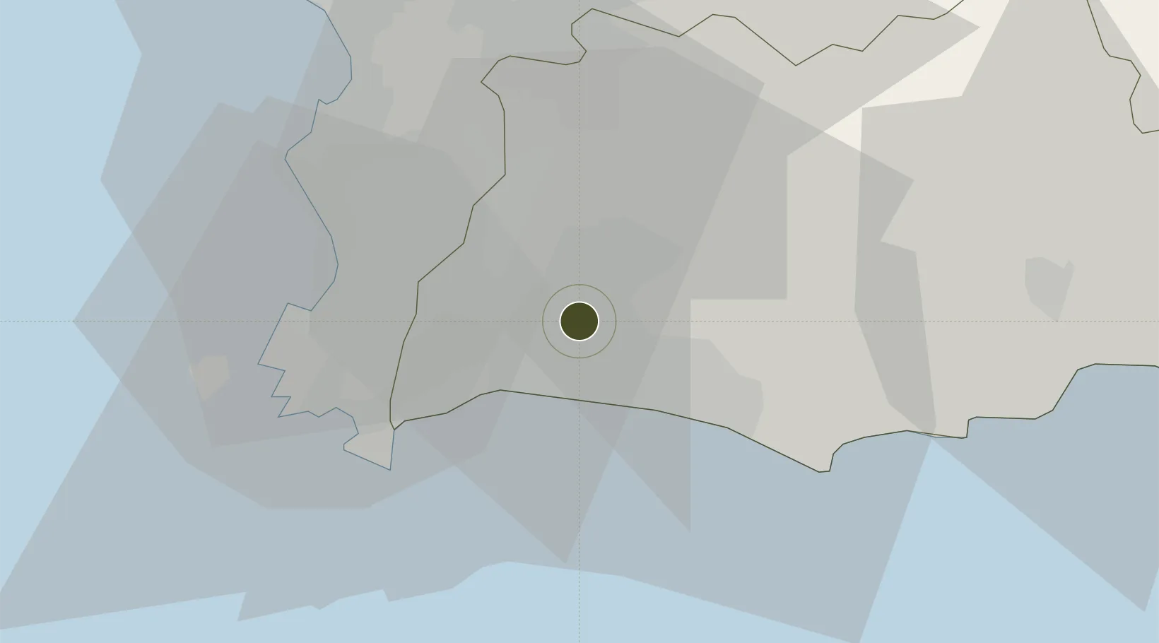 Location of THA38